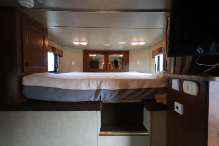 Used 2014 Bison Trailers 4 Horse LQ MT Horse Trailer