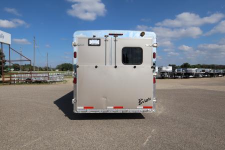 Used 2014 Bison Trailers 4 Horse LQ MT Horse Trailer