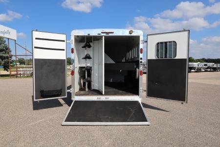Used 2014 Bison Trailers 4 Horse LQ MT Horse Trailer