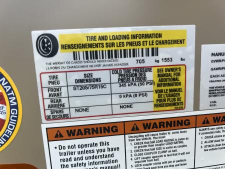 New 2026 Look Trailers 6X10 3K ST-DLX RAMP DOOR Cargo / Enclosed Trailer
