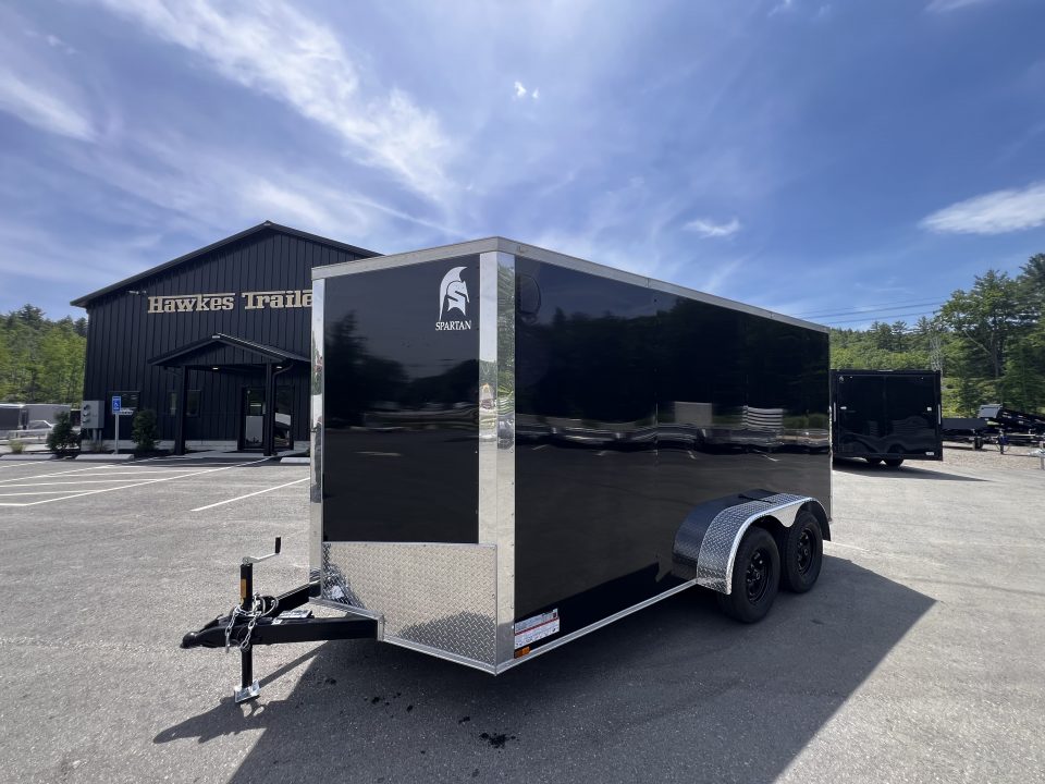New 2026 Spartan 7X14 +2ft V-nose/6'6" interior height / .080 Polycore Exterior - 7000GVW