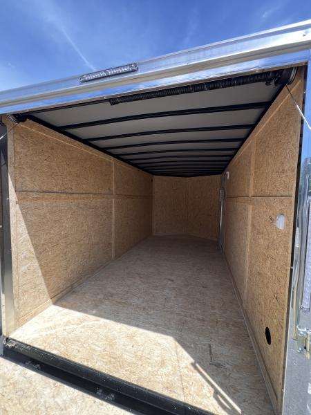 New 2026 Spartan 7X14 +2ft V-nose/6'6" interior height / .080 Polycore Exterior - 7000GVW