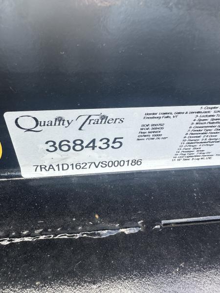 New 2026 Quality Trailers PRO-DW Equipment Trailer