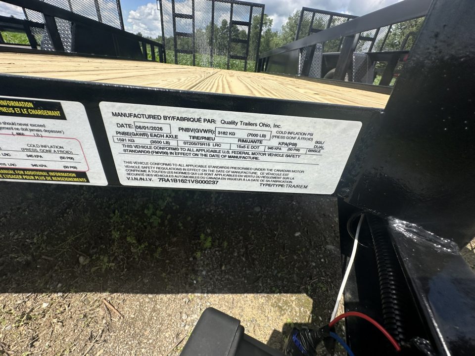 New 2026 Quality Trailers Gen-B Landscape Trailer
