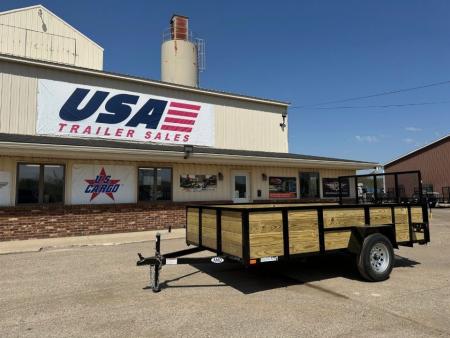 New 2026 AMO 76x12 Woodside 3K Landscape Trailer