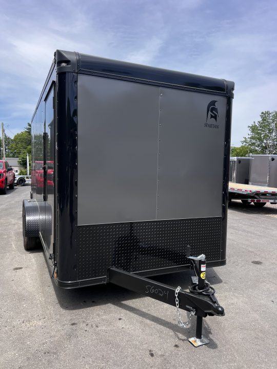 New 2026 Spartan 7X16 Flat Nose w/ Cast Corners / 7' interior height / Polycore Exterior / 16" OC Construction - 7000GVW