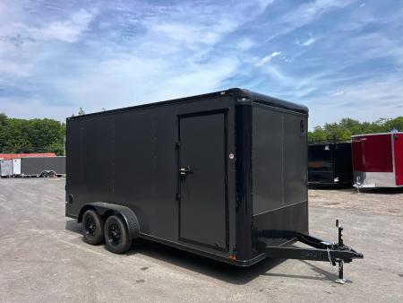 New 2026 Spartan 7X16 Flat Nose w/ Cast Corners / 7' interior height / Polycore Exterior / 16" OC Construction - 7000GVW