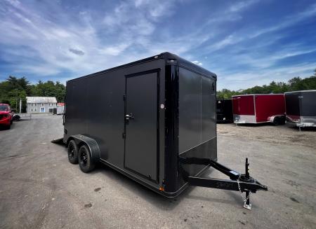 New 2026 Spartan 7X16 Flat Nose w/ Cast Corners / 7' interior height / Polycore Exterior / 16" OC Construction - 7000GVW