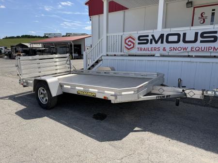 Used 2024 Aluma 6'5  x 12 HD Utility w/ Bi-Fold Gate