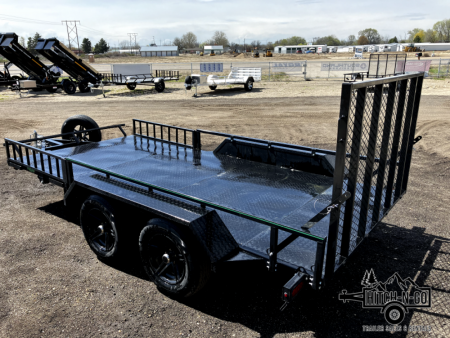 New 2026 Trekk 7x14 5k Utility Trailer