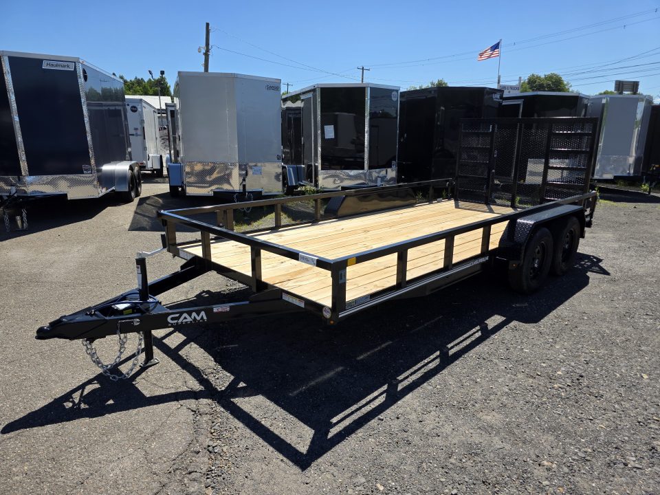 New 2026 Cam Superline 7X16 7K - TUBE TOP Utility Trailer