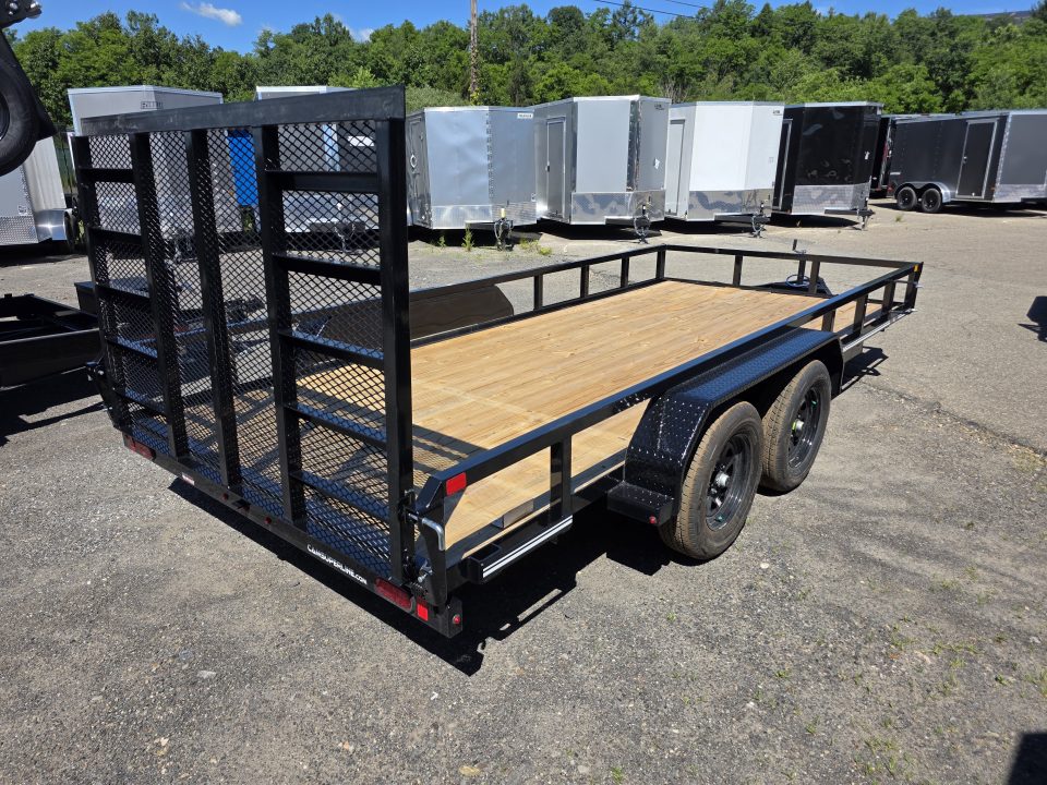 New 2026 Cam Superline 7X16 7K - TUBE TOP Utility Trailer