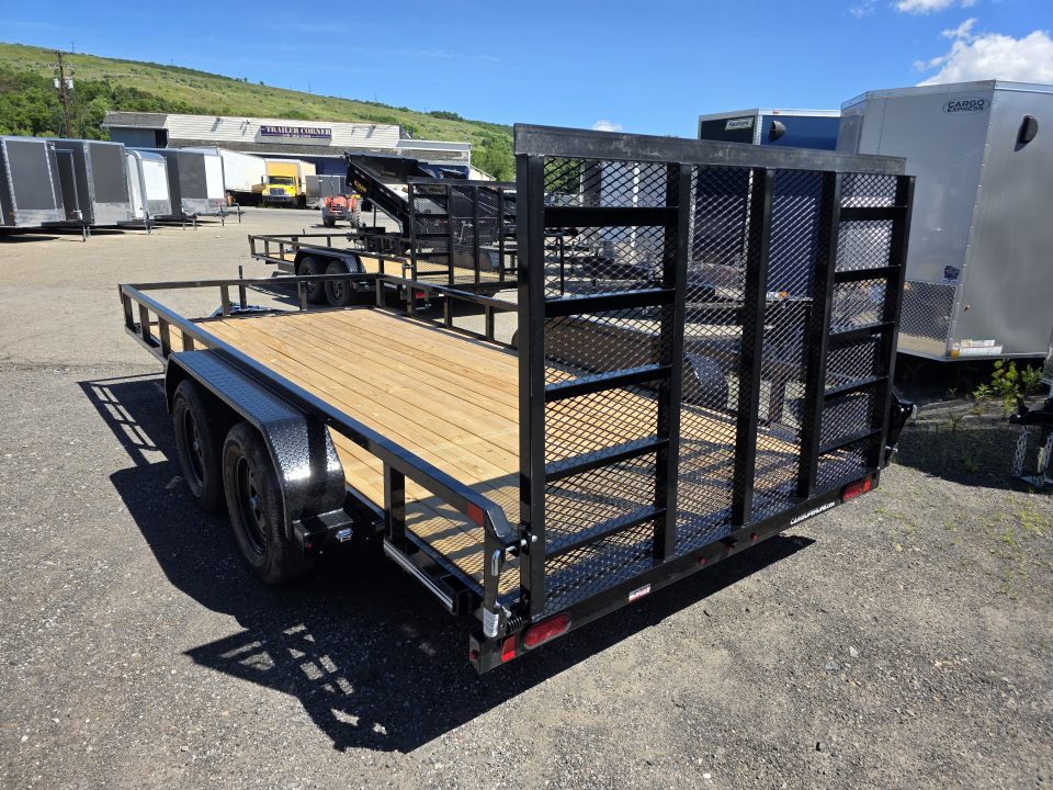 New 2026 Cam Superline 7X16 7K - TUBE TOP Utility Trailer