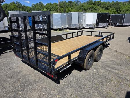 New 2026 Cam Superline 7X16 7K - TUBE TOP Utility Trailer