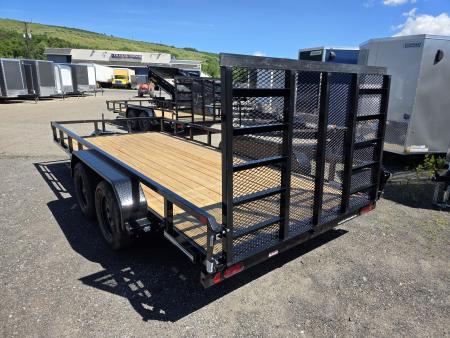 New 2026 Cam Superline 7X16 7K - TUBE TOP Utility Trailer