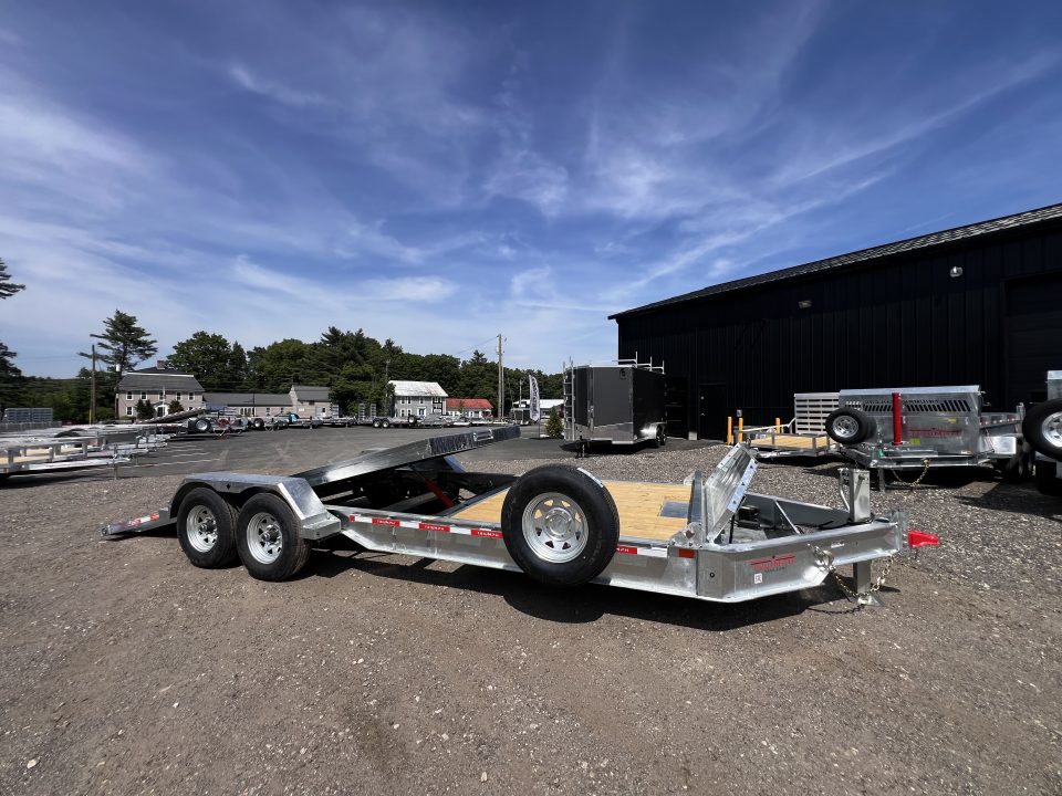 New 2026 Triumph galvanized 7x22 (16+6) Gravity Tilt w/ Stationary Deck/ 14k GVW