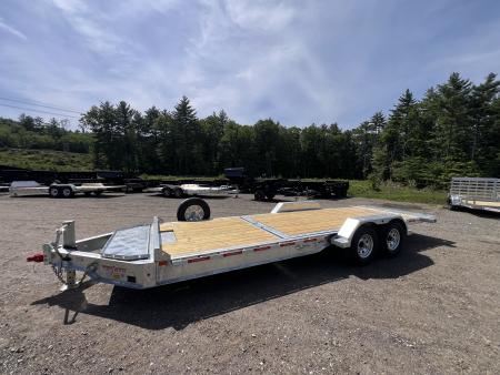 New 2026 Triumph galvanized 7x22 (16+6) Gravity Tilt w/ Stationary Deck/ 14k GVW
