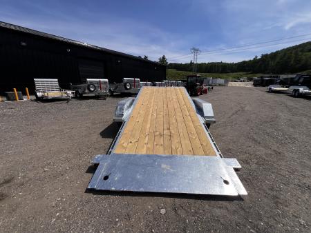 New 2026 Triumph galvanized 7x22 (16+6) Gravity Tilt w/ Stationary Deck/ 14k GVW