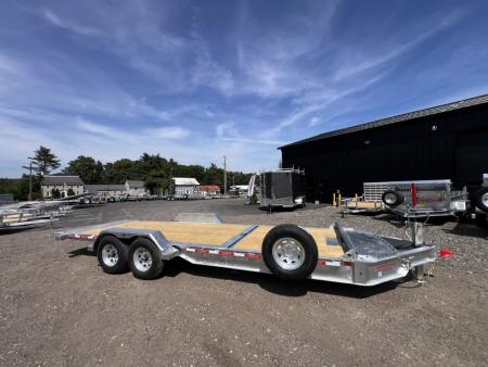 New 2026 Triumph galvanized 7x22 (16+6) Gravity Tilt w/ Stationary Deck/ 14k GVW
