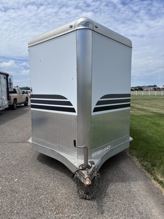 Used 2018 4-Star Trailers 2 Horse Slant Load Bumper Pull Horse Trailer