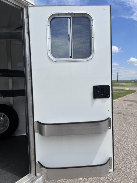 Used 2018 4-Star Trailers 2 Horse Slant Load Bumper Pull Horse Trailer