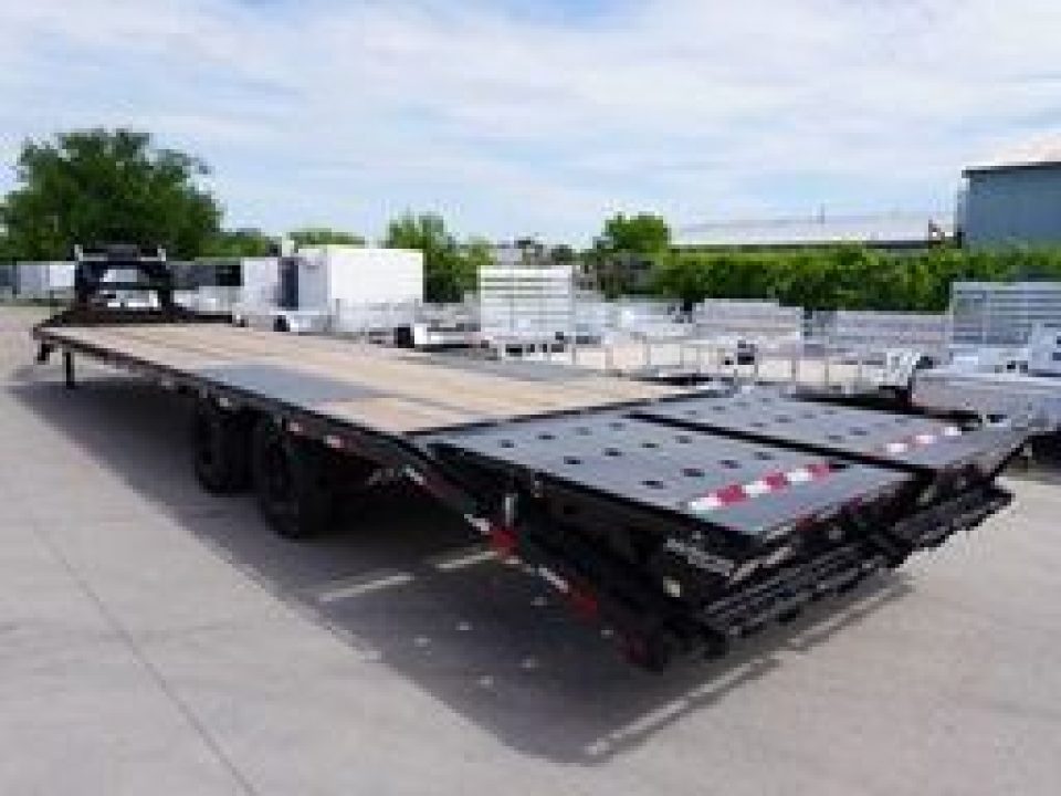 New 2026 PJ Trailers LD 36ft Flatbed Trailer