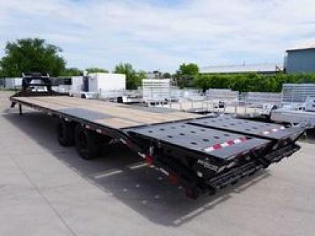 New 2026 PJ Trailers LD 36ft Flatbed Trailer