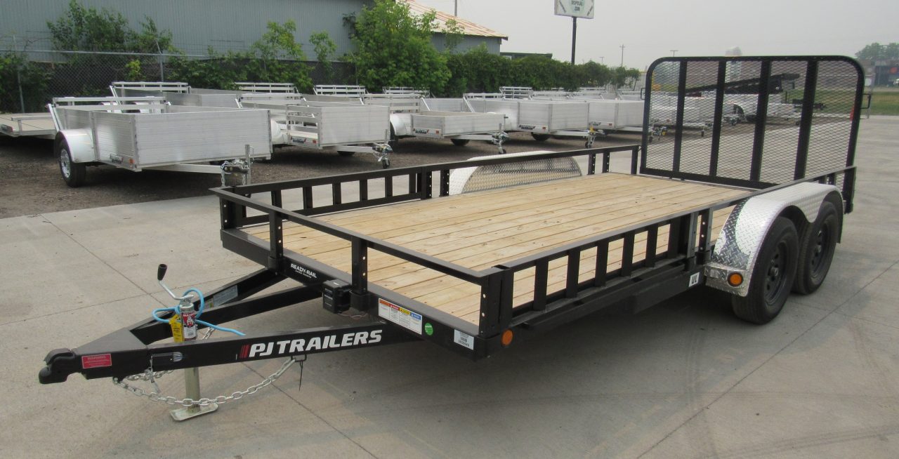 New 2027 PJ Trailers 83"x16ft Utility Trailer
