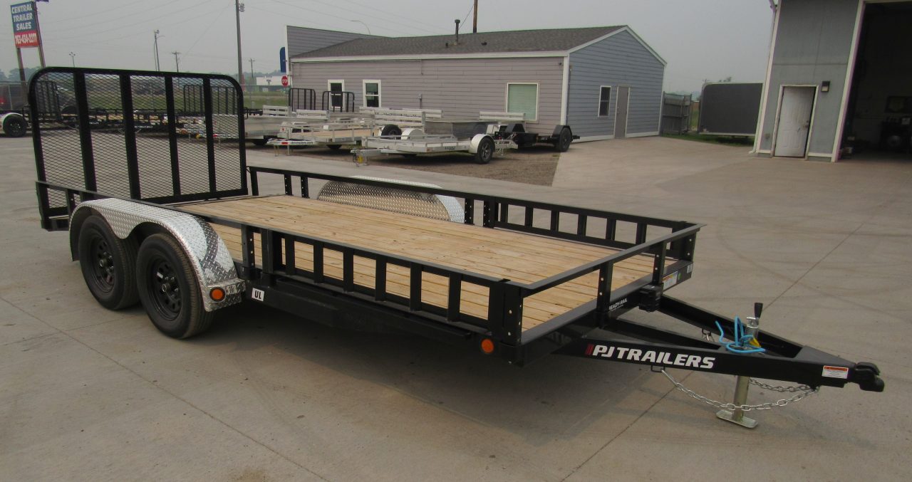 New 2027 PJ Trailers 83"x16ft Utility Trailer