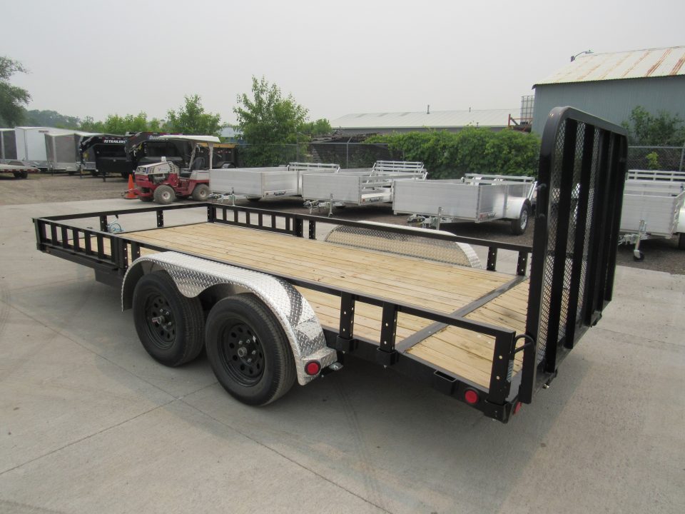 New 2027 PJ Trailers 83"x16ft Utility Trailer
