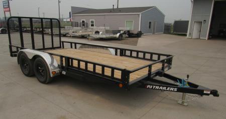 New 2027 PJ Trailers 83"x16ft Utility Trailer