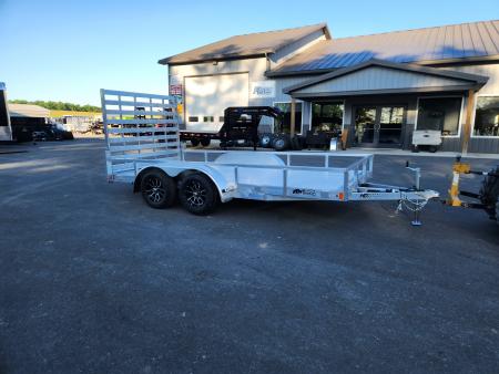 New 2026 Black Rhino LST714A Utility Trailer