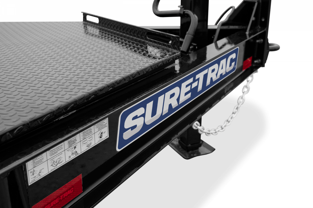 New 2026 Sure-Trac 82"X16+6 Pro Series 17.6k Tilt Equipment Trailer
