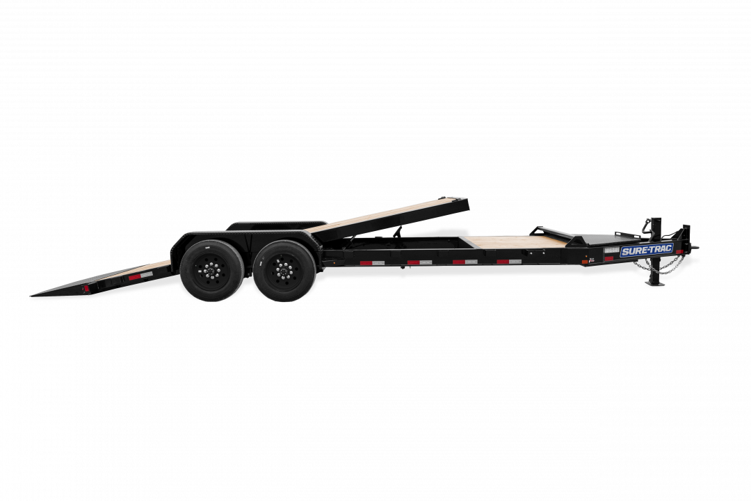 New 2026 Sure-Trac 82"X16+6 Pro Series 17.6k Tilt Equipment Trailer