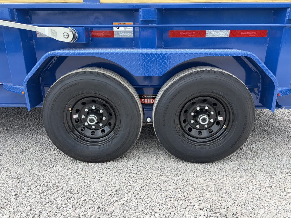 New 2026 Diamond C Trailers LPT207L14X82 (82" X 14') 15.5K Telescopic Dump Trailer