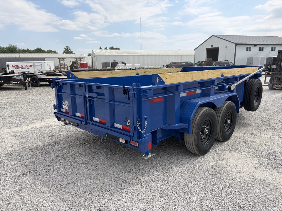 New 2026 Diamond C Trailers LPT207L14X82 (82" X 14') 15.5K Telescopic Dump Trailer