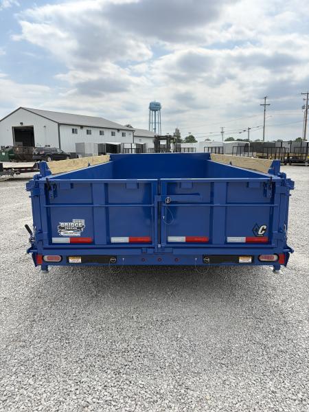 New 2026 Diamond C Trailers LPT207L14X82 (82" X 14') 15.5K Telescopic Dump Trailer