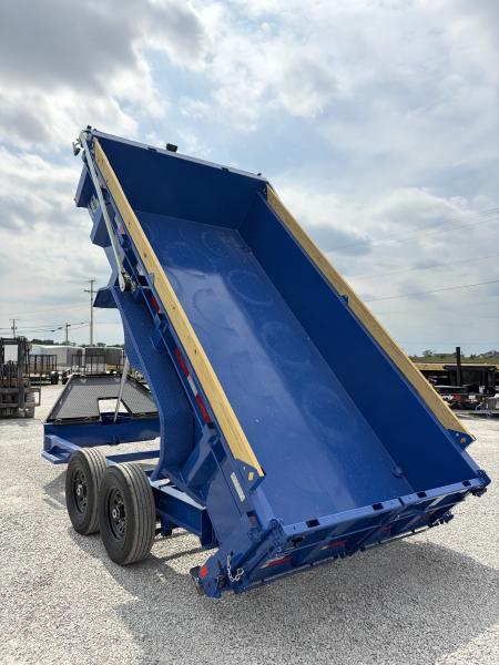 New 2026 Diamond C Trailers LPT207L14X82 (82" X 14') 15.5K Telescopic Dump Trailer