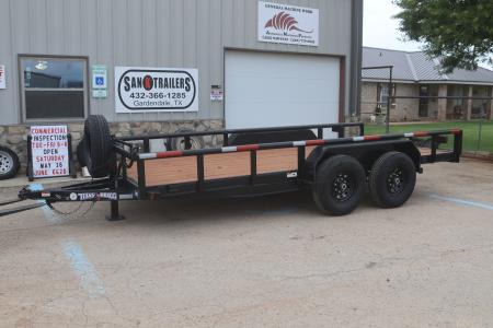 New 2026 Texas Bragg Trailers 83x16 BP Utility Trailer