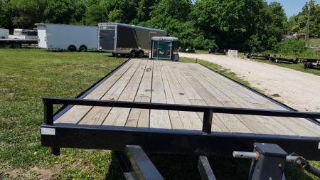 Used 2022 Quality Trailers 102 " x 28' (24'+4' Dove Tail ) 14K Deckover Trailer