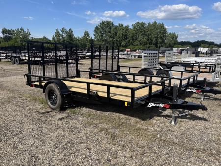 New 2026 Liberty 6 FT 6 IN X 12 FT UTILITY TRAILER 2990 GVWR