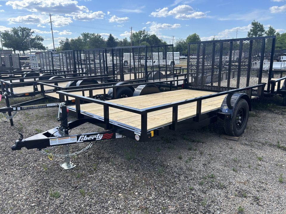 New 2026 Liberty 6 FT 6 IN X 12 FT UTILITY TRAILER 2990 GVWR