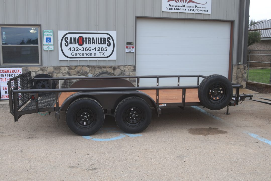 New 2026 Texas Bragg Trailers 77x14 LP Utility Trailer