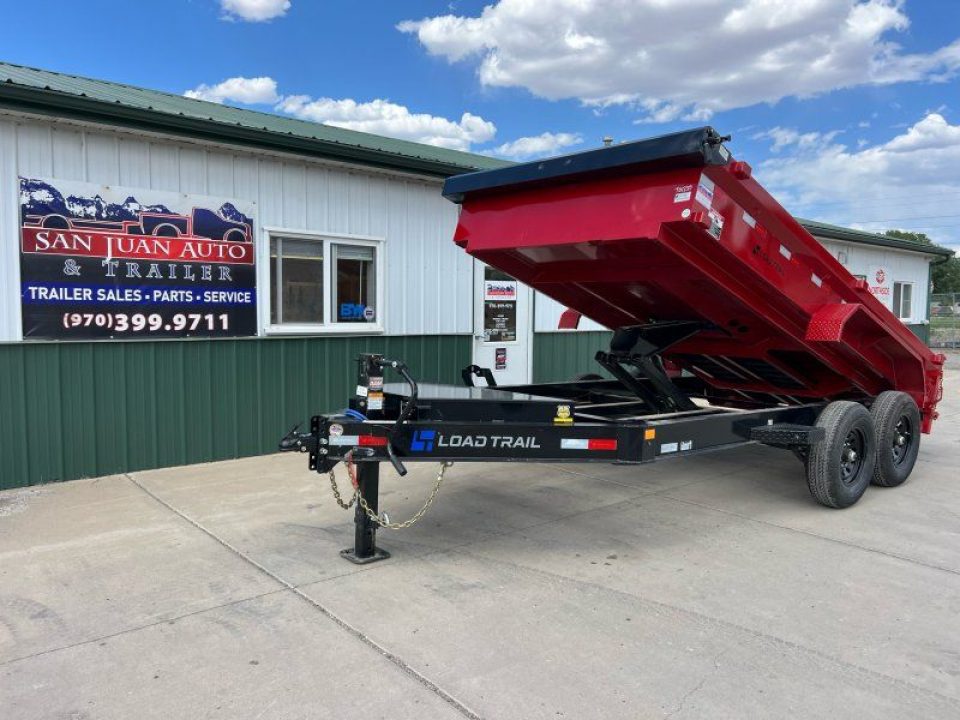 New 2026 Load Trail 83"x14' Dump Dump Trailer