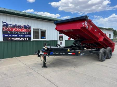 New 2026 Load Trail 83"x14' Dump Dump Trailer