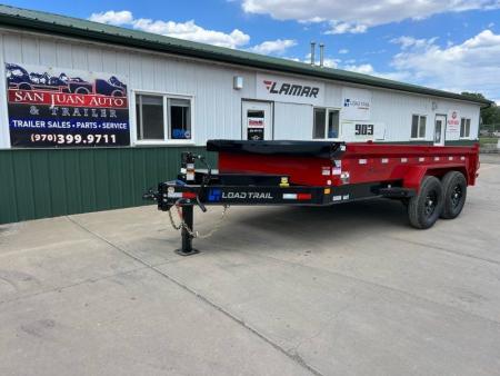 New 2026 Load Trail 83"x14' Dump Dump Trailer