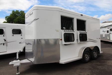 New 2027 Trails West Classic II Extra Tall 2 Horse Trailer