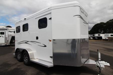 New 2027 Trails West Classic II Extra Tall 2 Horse Trailer
