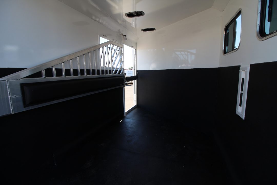 New 2027 Trails West Sierra II - Extra Tall - Insulated Comfort PKG 2 Horse Trailer w/ Escape Door