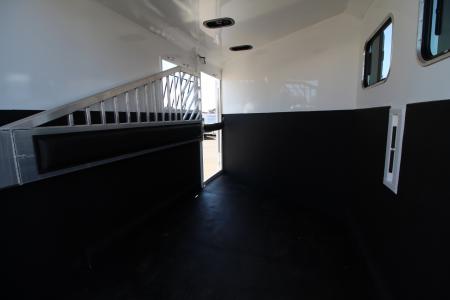 New 2027 Trails West Sierra II - Extra Tall - Insulated Comfort PKG 2 Horse Trailer w/ Escape Door